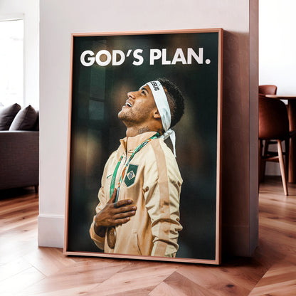 Neymar 'God's Plan' Poster