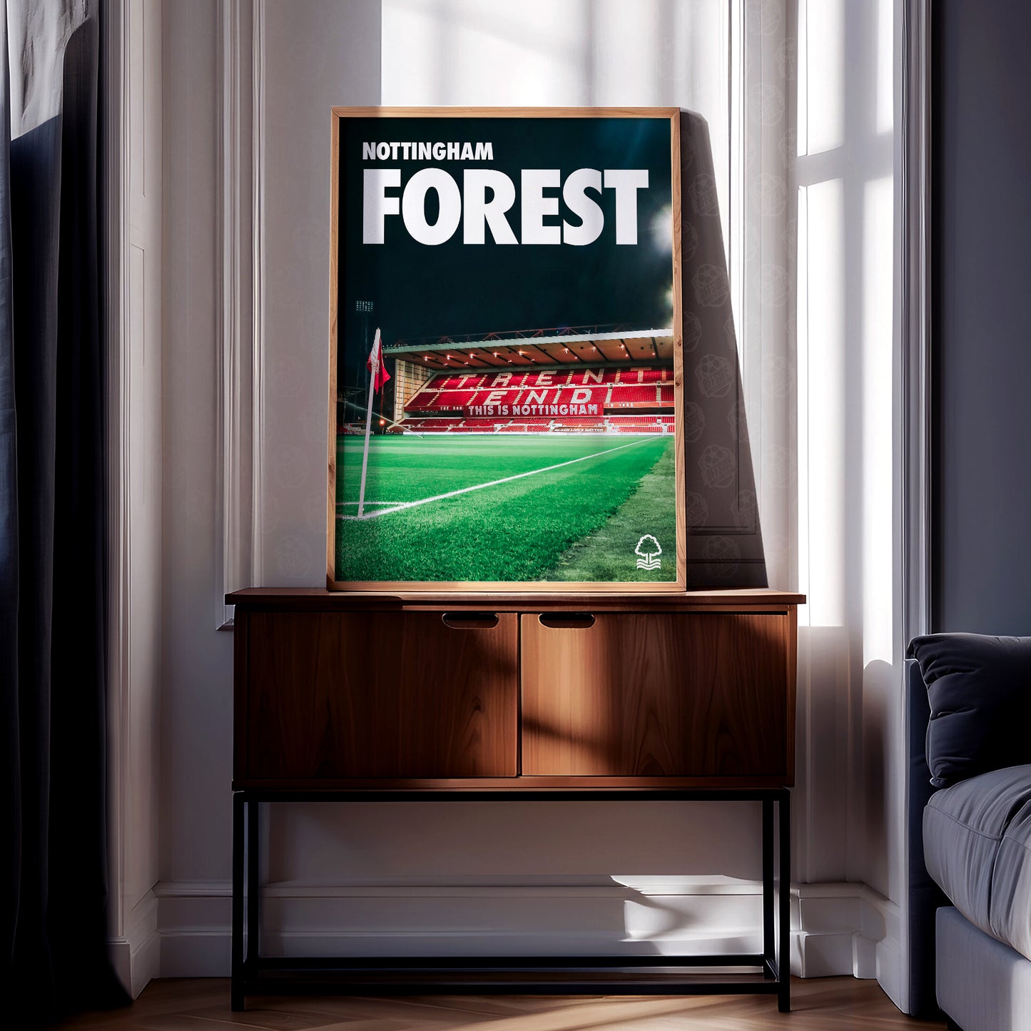 Nottingham Forest City Ground Poster