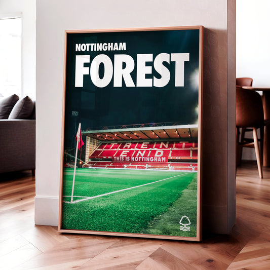 Nottingham Forest City Ground Poster