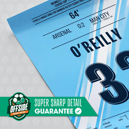 Nico O'Reilly 'EFL Cup Final Jersey' Poster