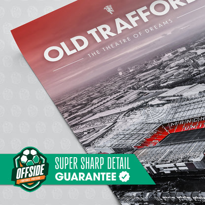 Old Trafford 'Theatre Of Dreams' Poster