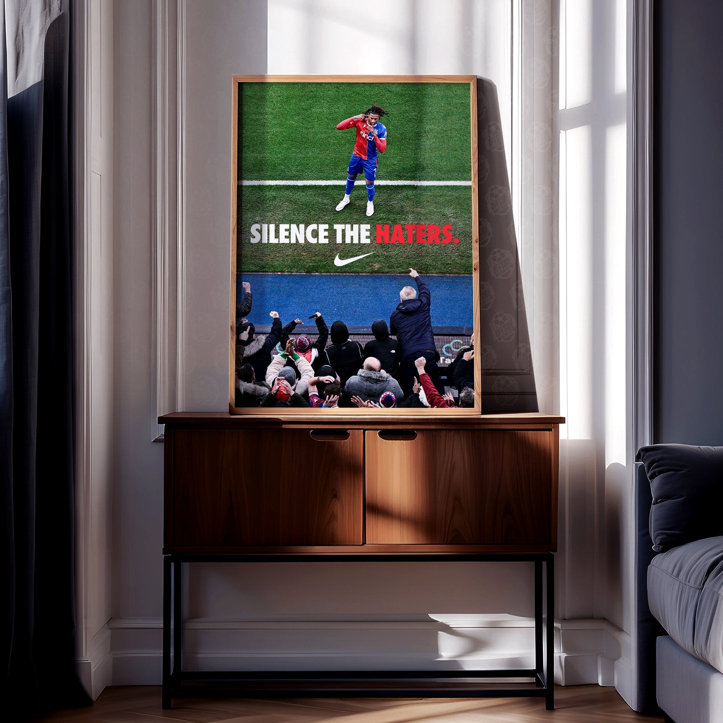 Michael Olise 'Silence The Haters.' Poster