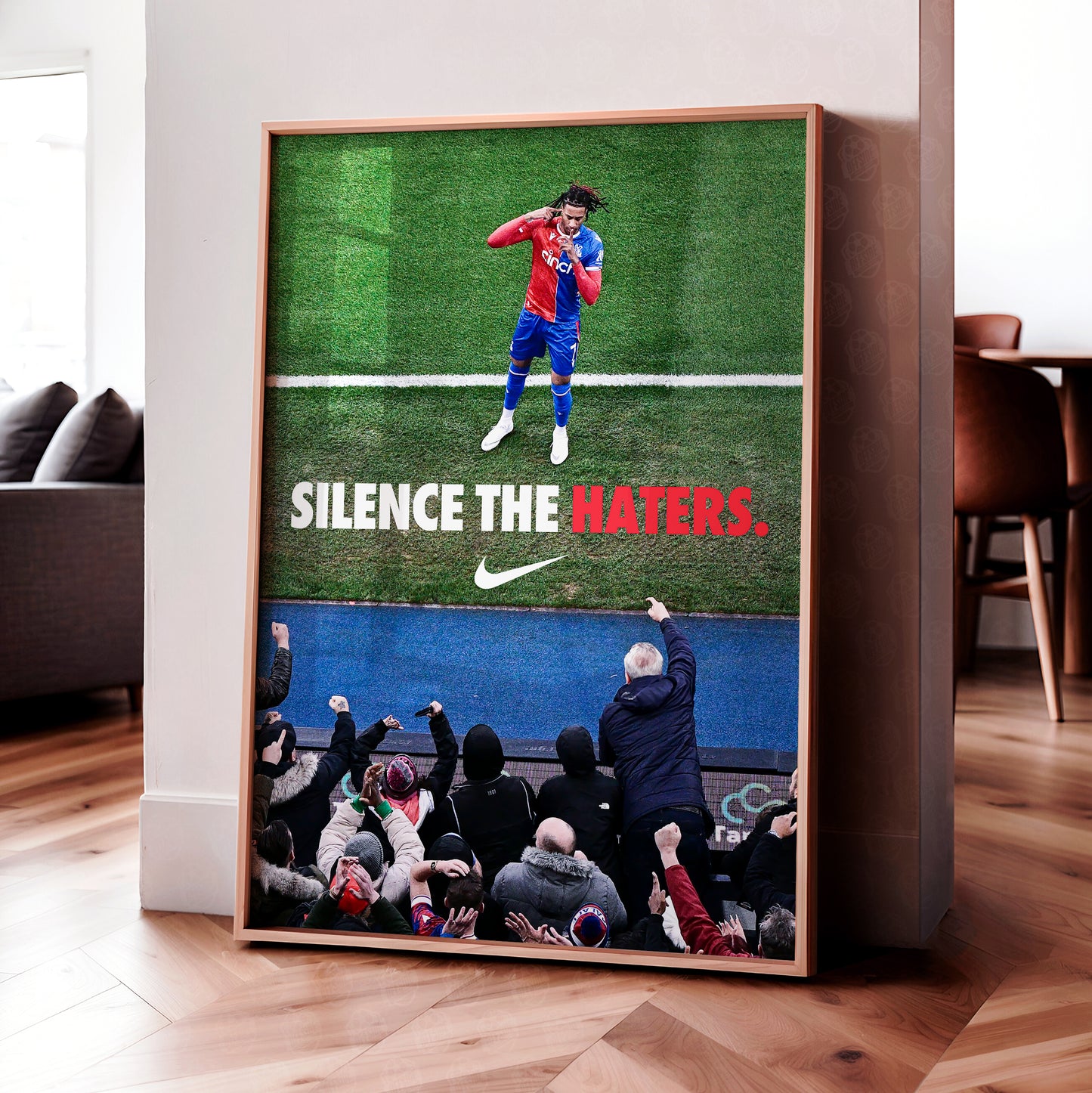 Michael Olise 'Silence The Haters.' Poster