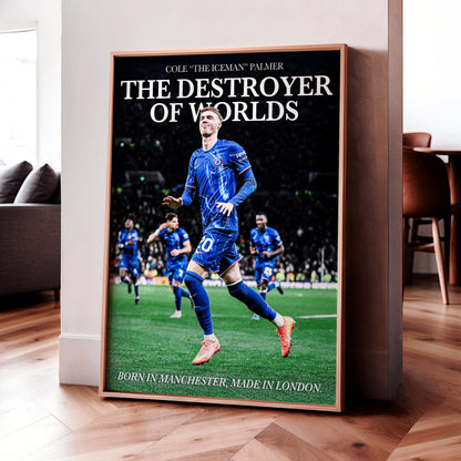 Cole Palmer 'Destroyer Of Worlds' Poster