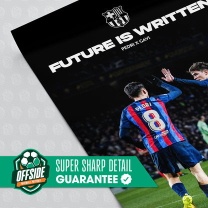 Pedri x Gavi 'Future' Poster