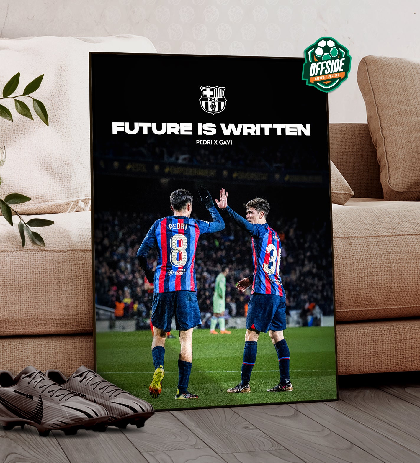 Pedri x Gavi 'Future' Poster