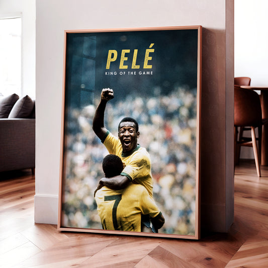 Pele 'King Of The Game' Poster
