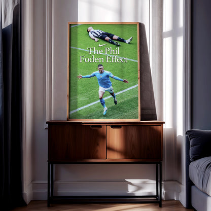 Phil Foden 'Effect' Poster