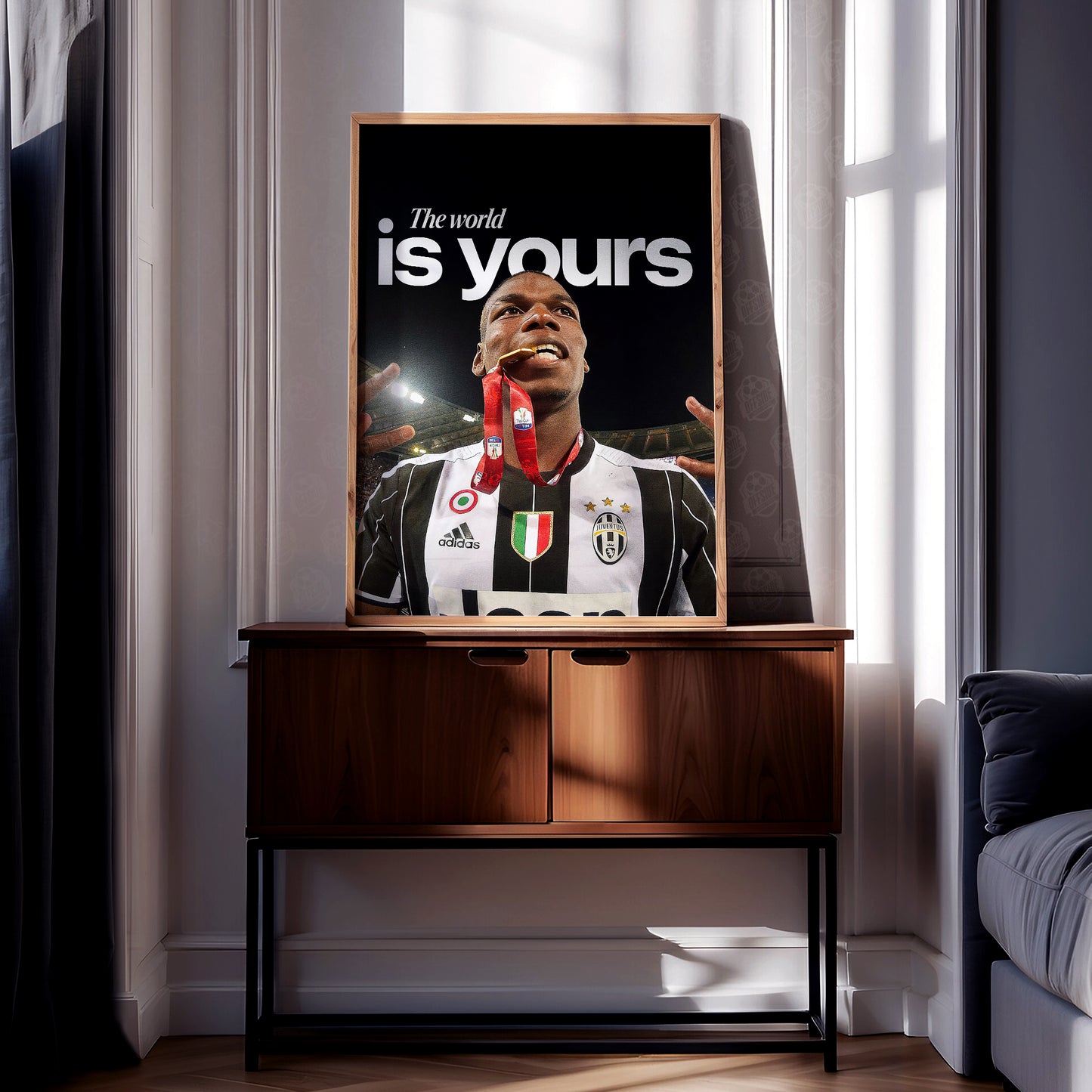 Paul Pogba 'The World Is Yours' Poster