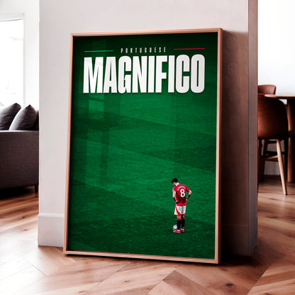 Bruno Fernandes 'Portuguese Magnifico' Poster