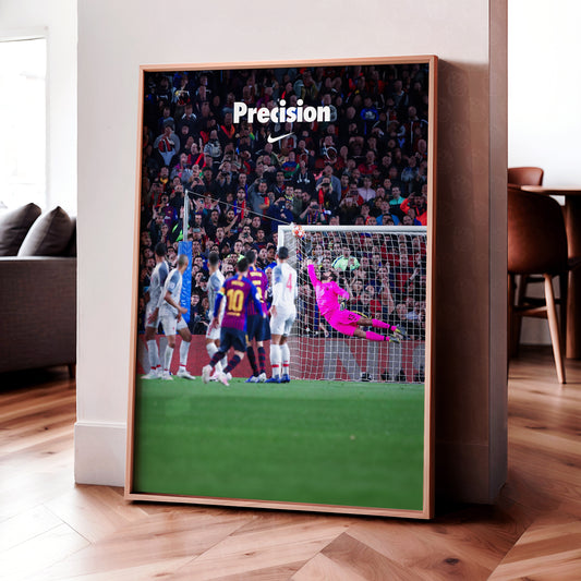 Lionel Messi 'Precision' Poster