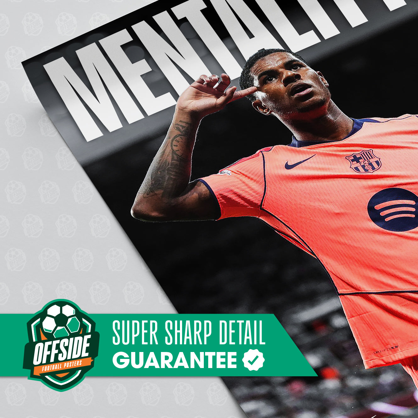 Marcus Rashford 'Mentality' Poster