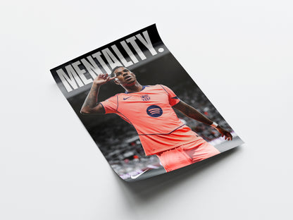 Marcus Rashford 'Mentality' Poster