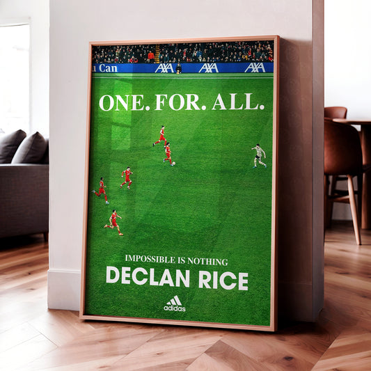 Declan Rice 'One. For. All.' Poster