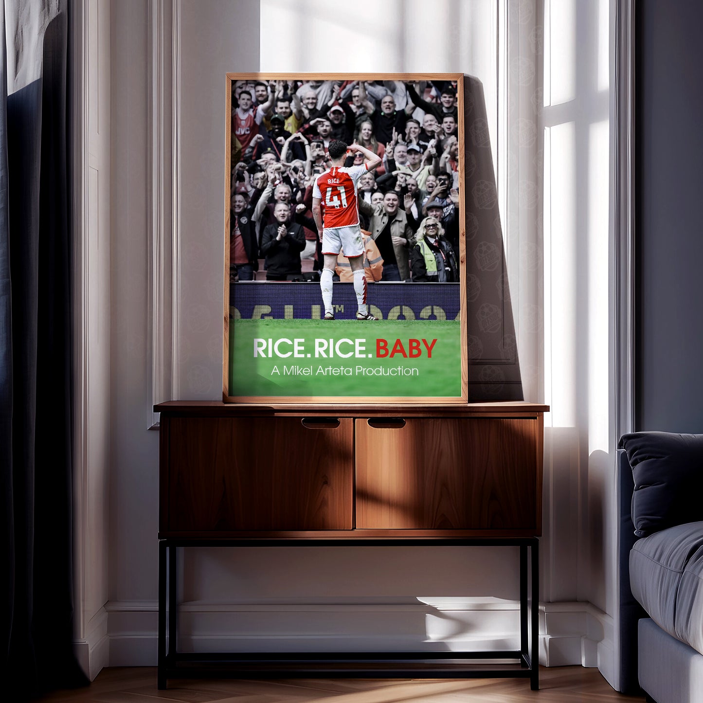 Declan Rice 'Rice.Rice.Baby' Poster