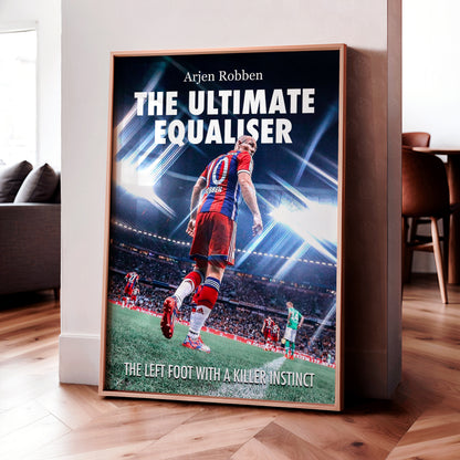 Arjen Robben 'The Ultimate Equaliser' Album Poster