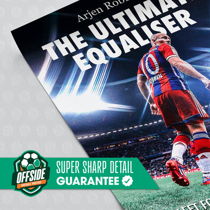 Arjen Robben 'The Ultimate Equaliser' Album Poster