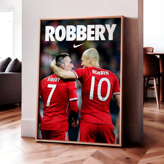 Robben & Ribery 'Robbery' Poster