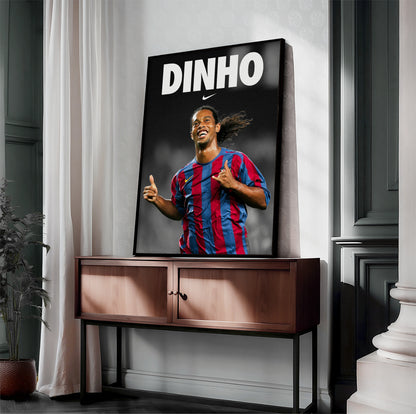 Ronaldinho 'Dinho' Poster