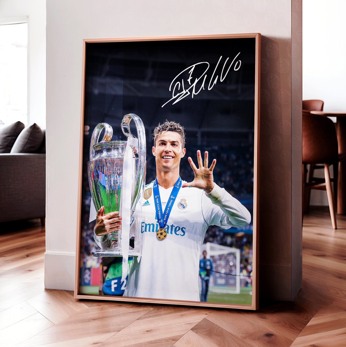 Cristiano Ronaldo '5x' Poster