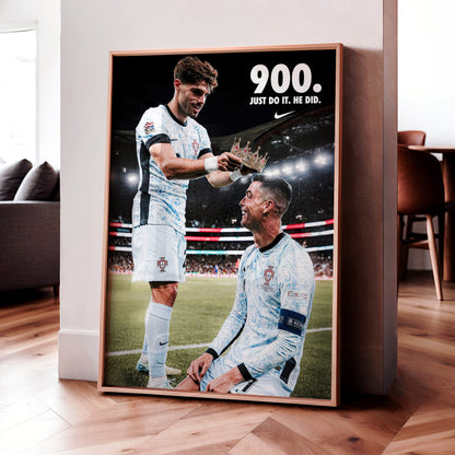 Cristiano Ronaldo '900' Poster