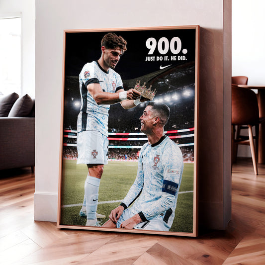 Cristiano Ronaldo '900' Poster