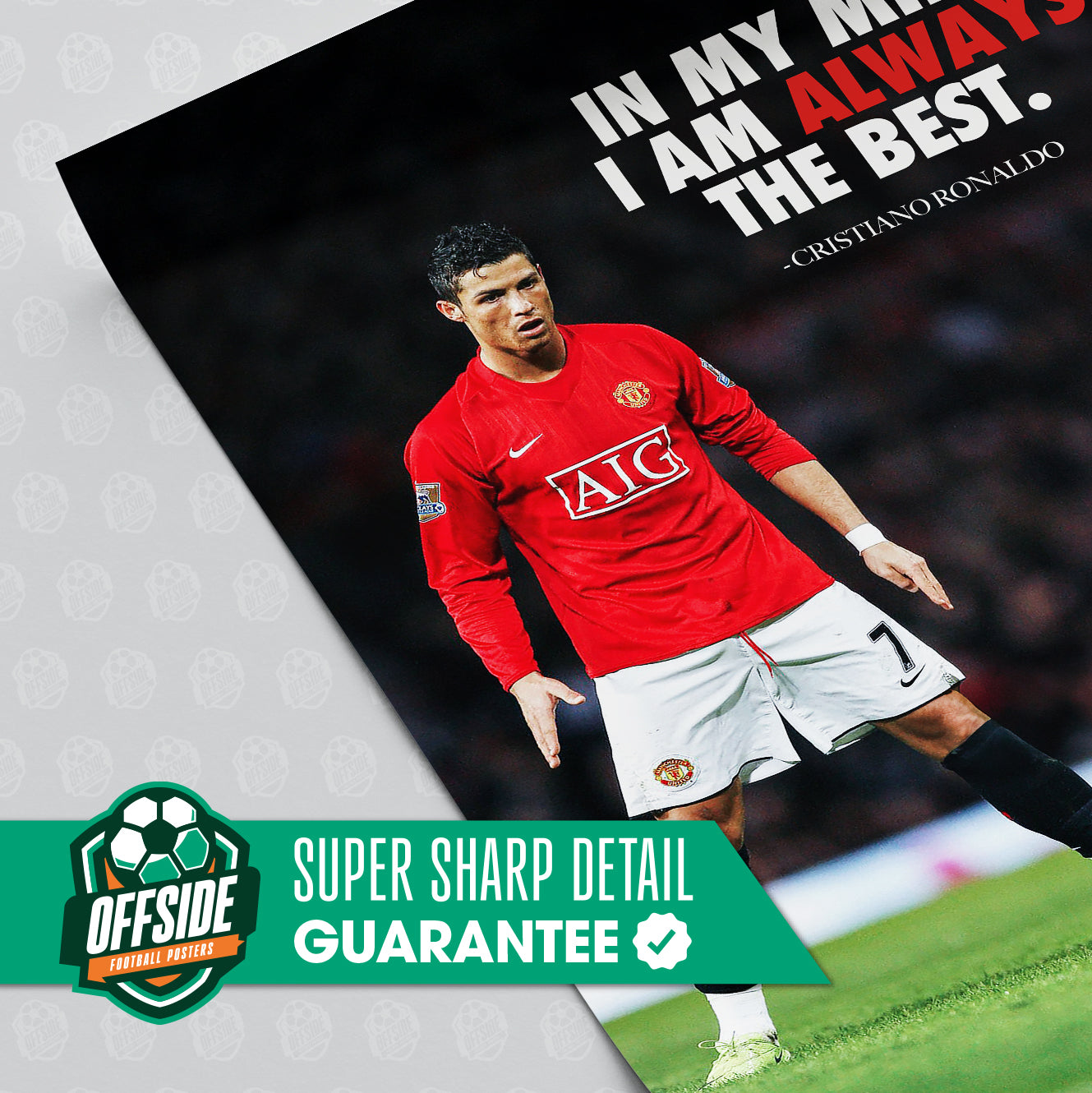 Cristiano Ronaldo 'Always The Best' Poster