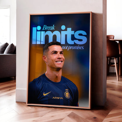 Cristiano Ronaldo 'Break Limits' Poster
