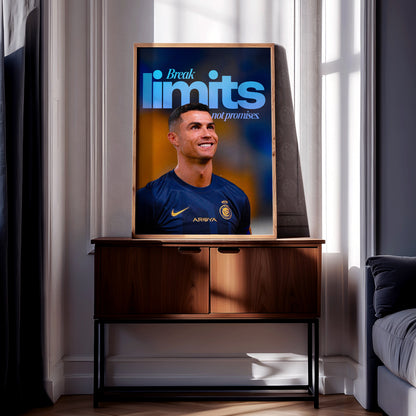 Cristiano Ronaldo 'Break Limits' Poster