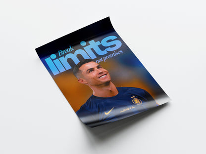 Cristiano Ronaldo 'Break Limits' Poster