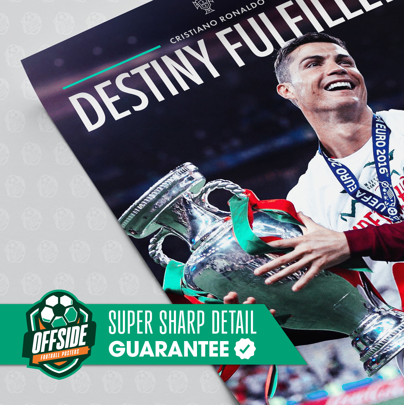 Cristiano Ronaldo 'Destiny Fulfilled' Poster