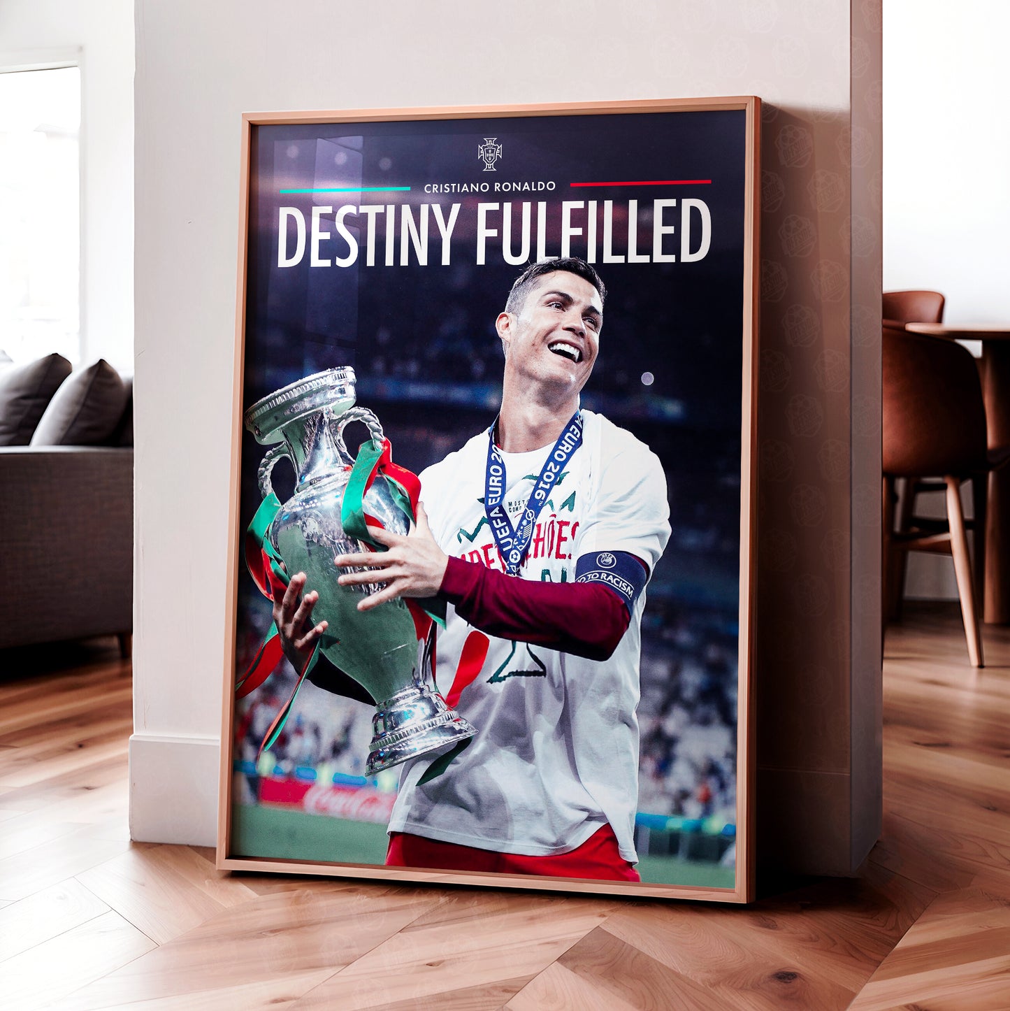 Cristiano Ronaldo 'Destiny Fulfilled' Poster