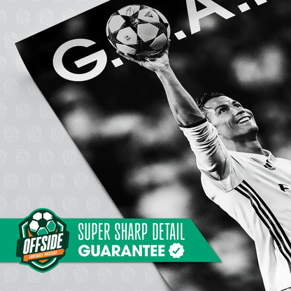 Cristiano Ronaldo 'GOAT' Poster