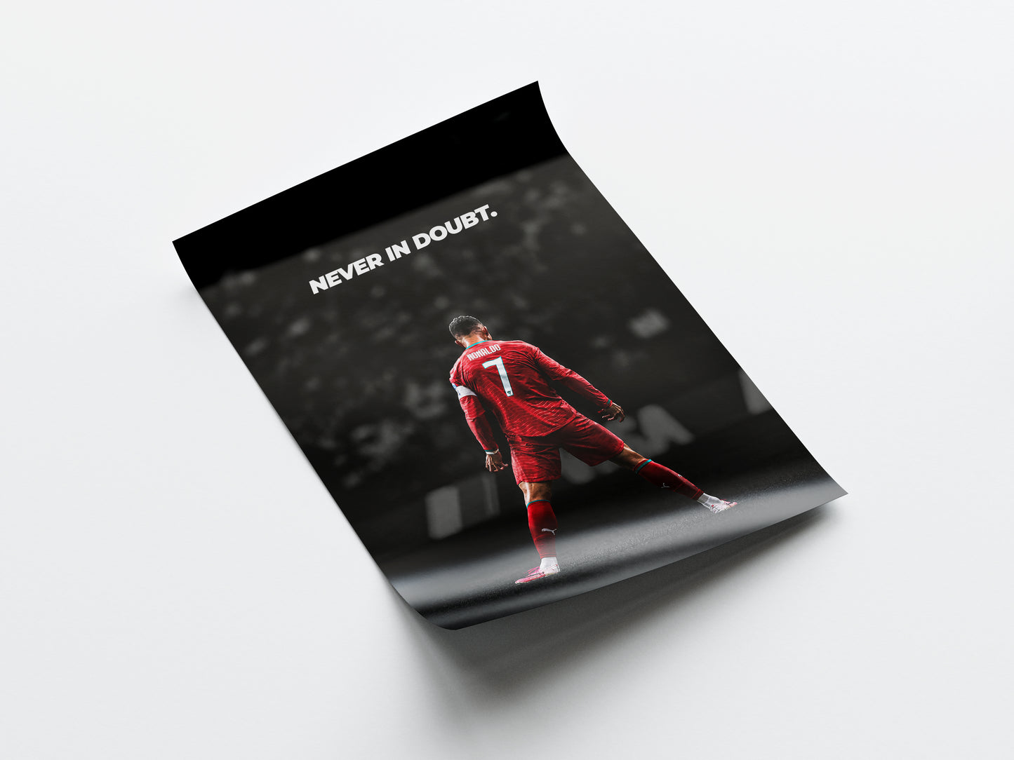 Cristiano Ronaldo 'Never In Doubt' Poster