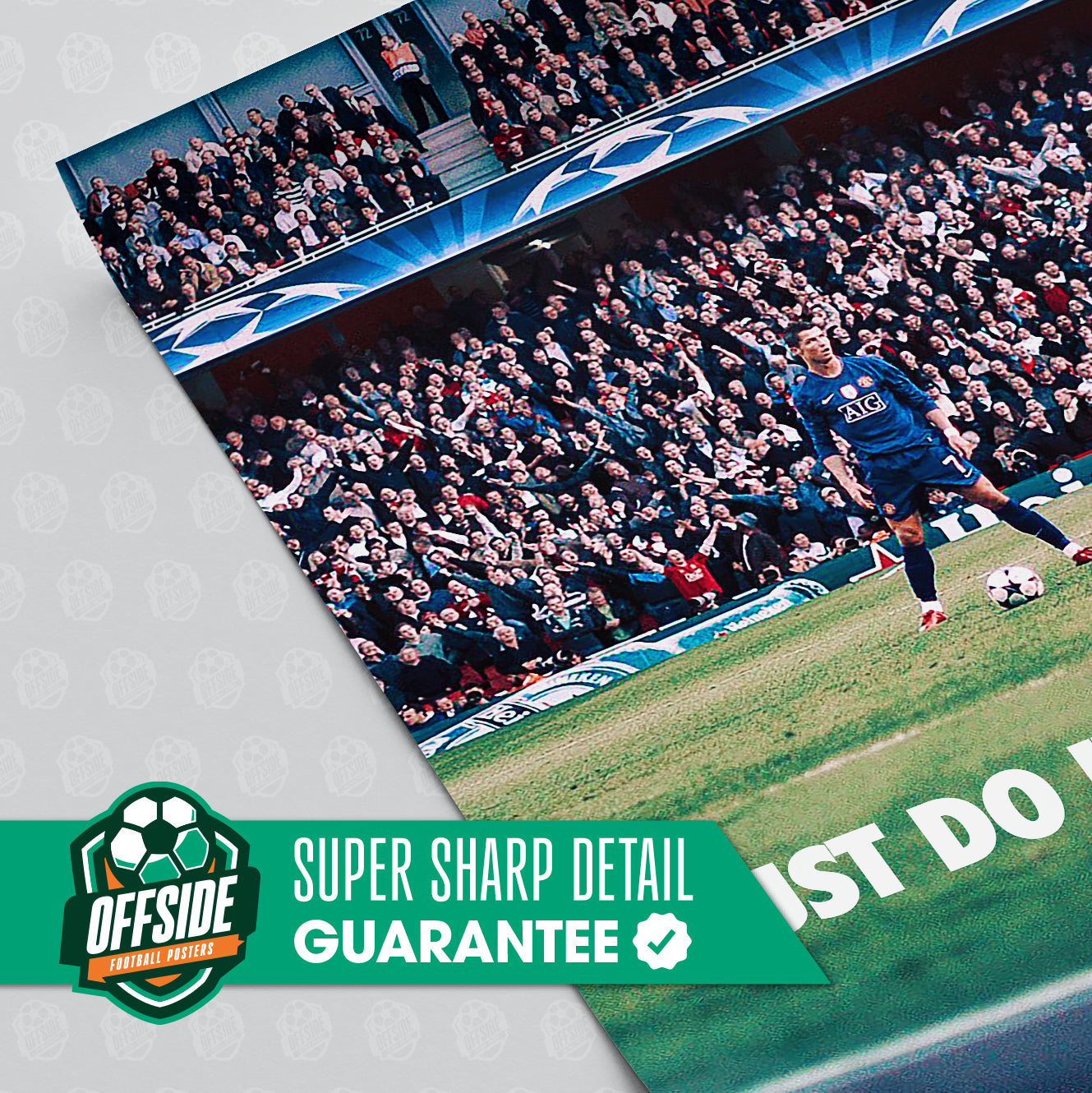 Cristiano Ronaldo 'Never Too Far' Poster