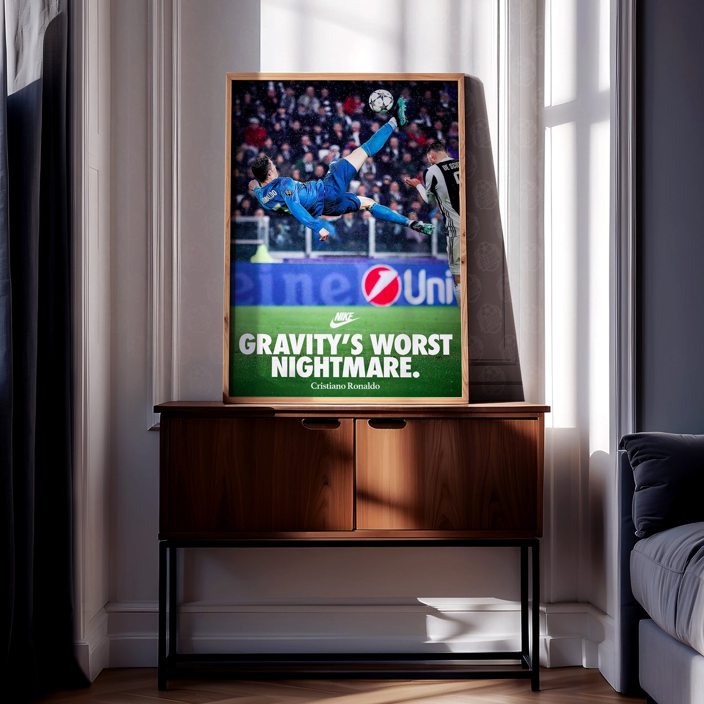 Cristiano Ronaldo 'Gravity's Worst Nightmare' Poster