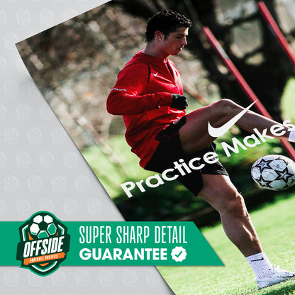 Cristiano Ronaldo 'Practice Makes Perfect' Poster