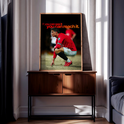 Cristiano Ronaldo 'Reach It' Poster