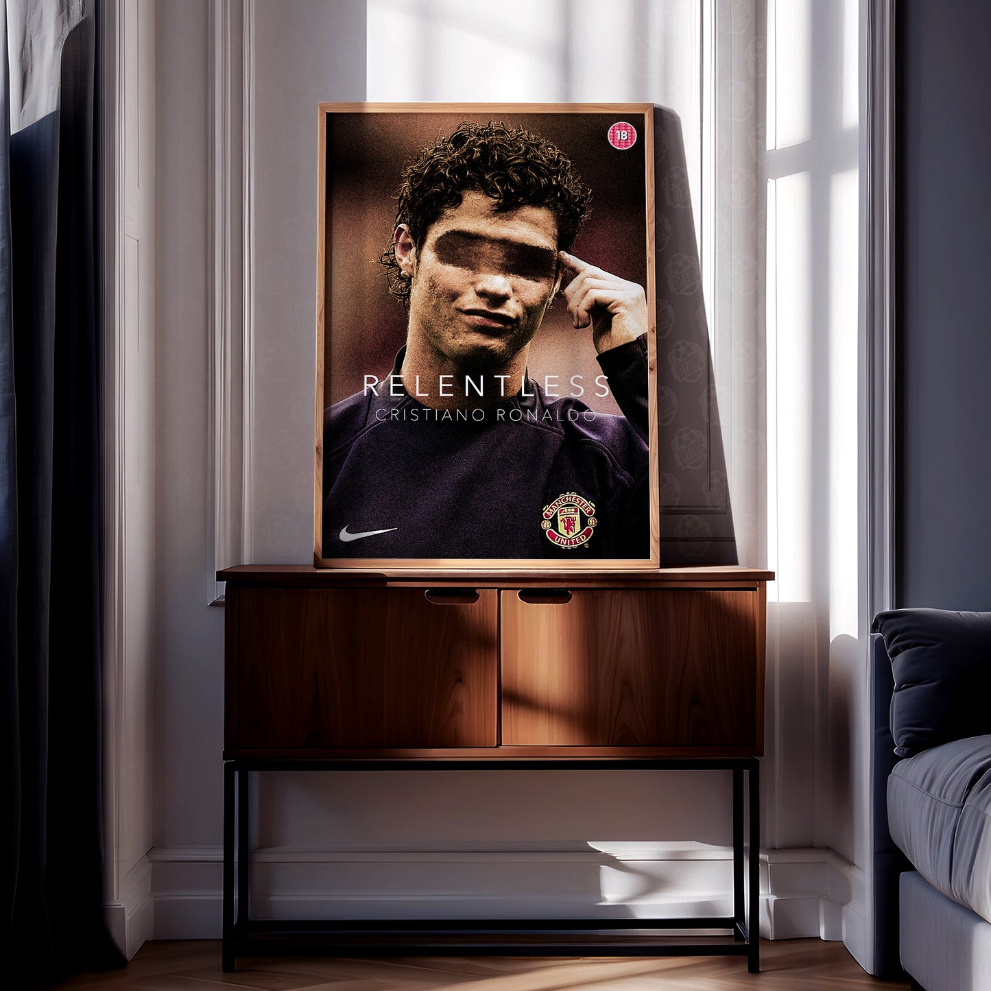 Cristiano Ronaldo 'Relentless' Poster