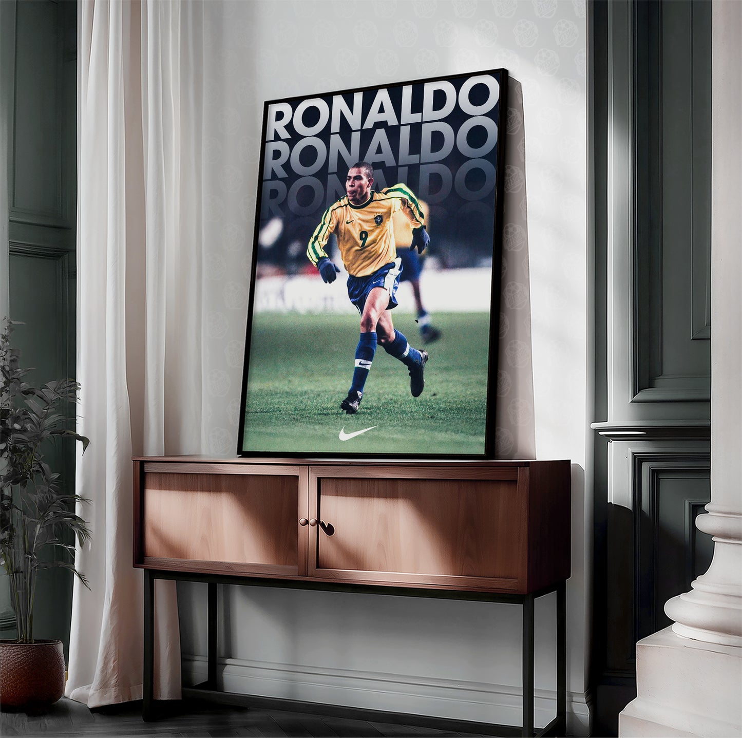 Ronaldo Nazario Poster