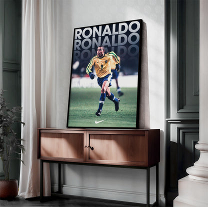 Ronaldo Nazario Poster