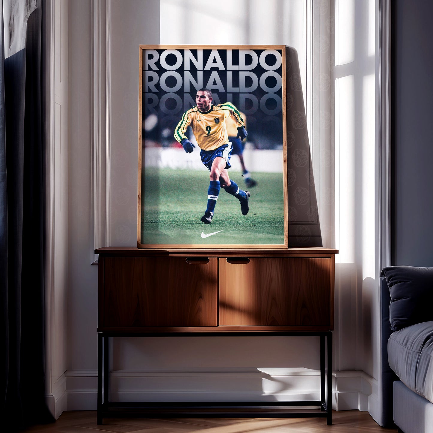 Ronaldo Nazario Poster