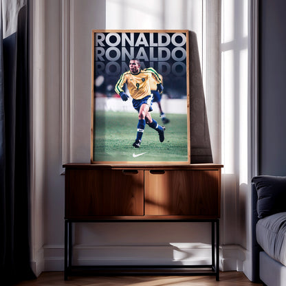 Ronaldo Nazario Poster