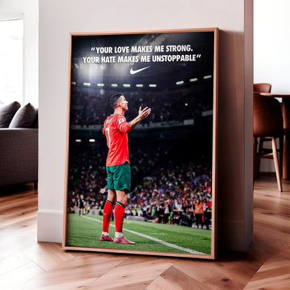 Cristiano Ronaldo 'Unstoppable' Poster