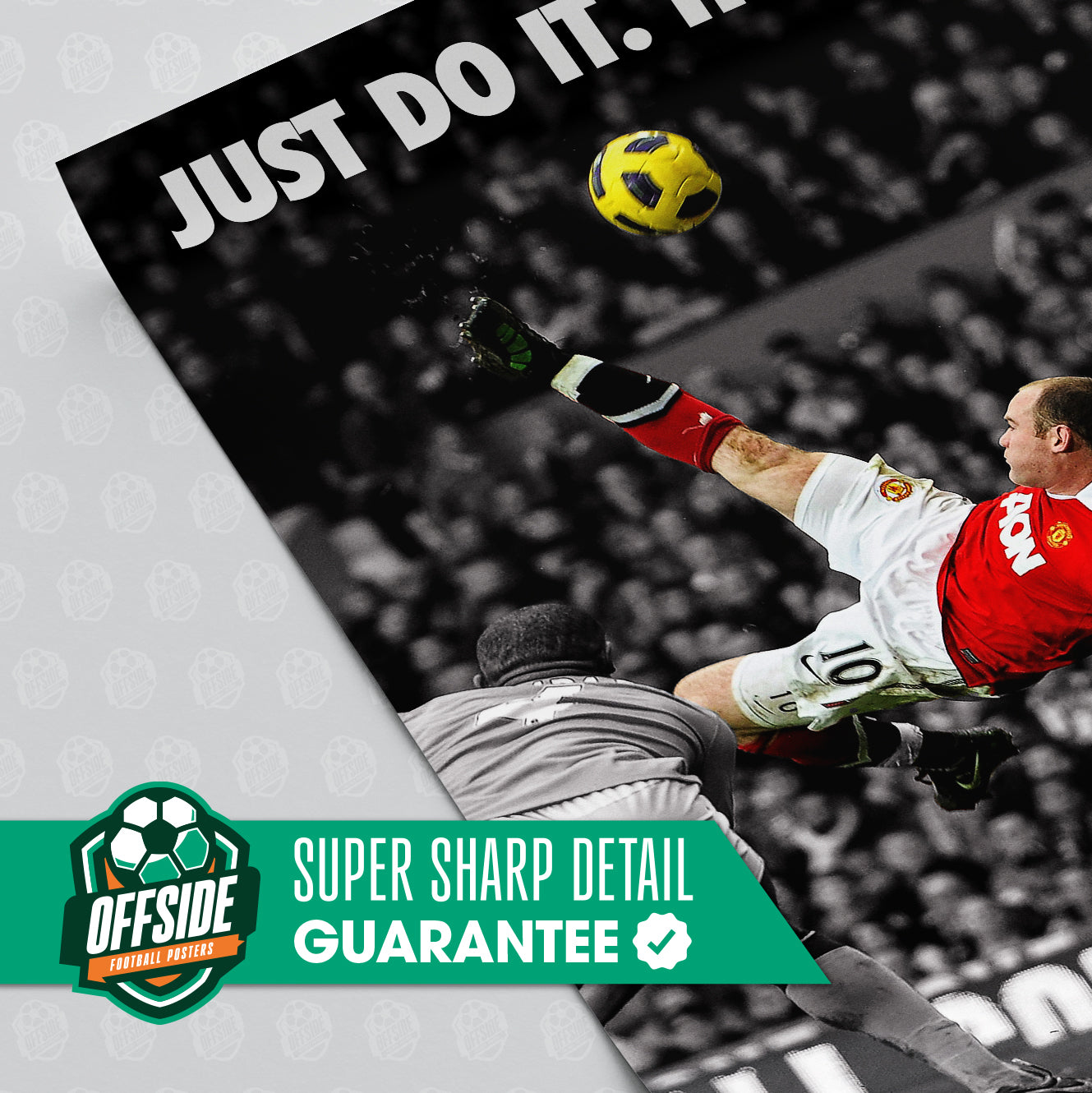Wayne Rooney Bicycle Kick Poster