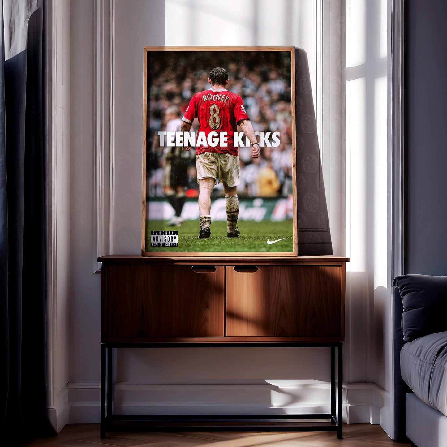 Wayne Rooney 'Teenage Kicks' Poster