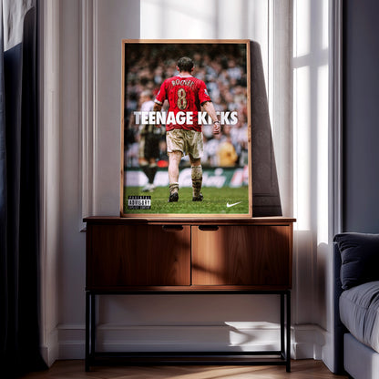 Wayne Rooney 'Teenage Kicks' Poster