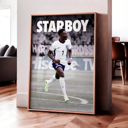 Bukayo Saka 'Starboy' Poster