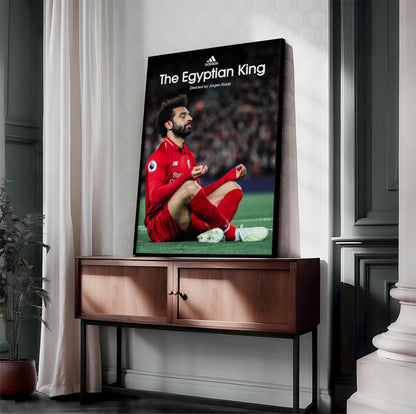 Mo Salah 'The Egyptian King' Poster