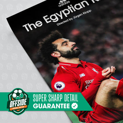 Mo Salah 'The Egyptian King' Poster